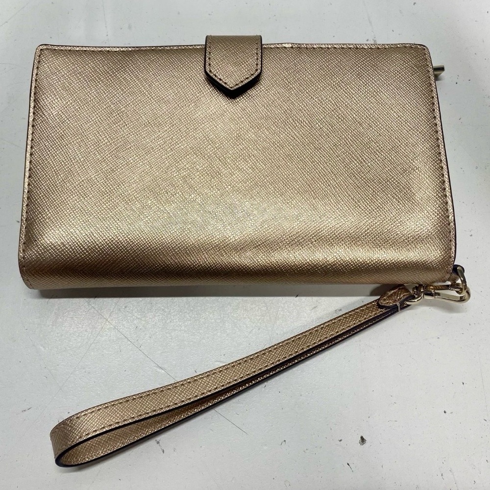 Kate Spade New York Gold Wristlet Wallet – NWOT - Picture 3 of 8